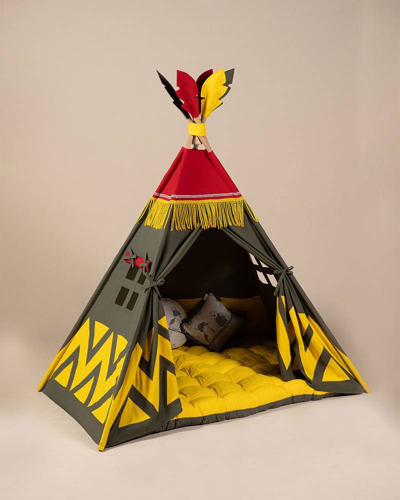 Foxglove Den Kids Play Teepee Tent