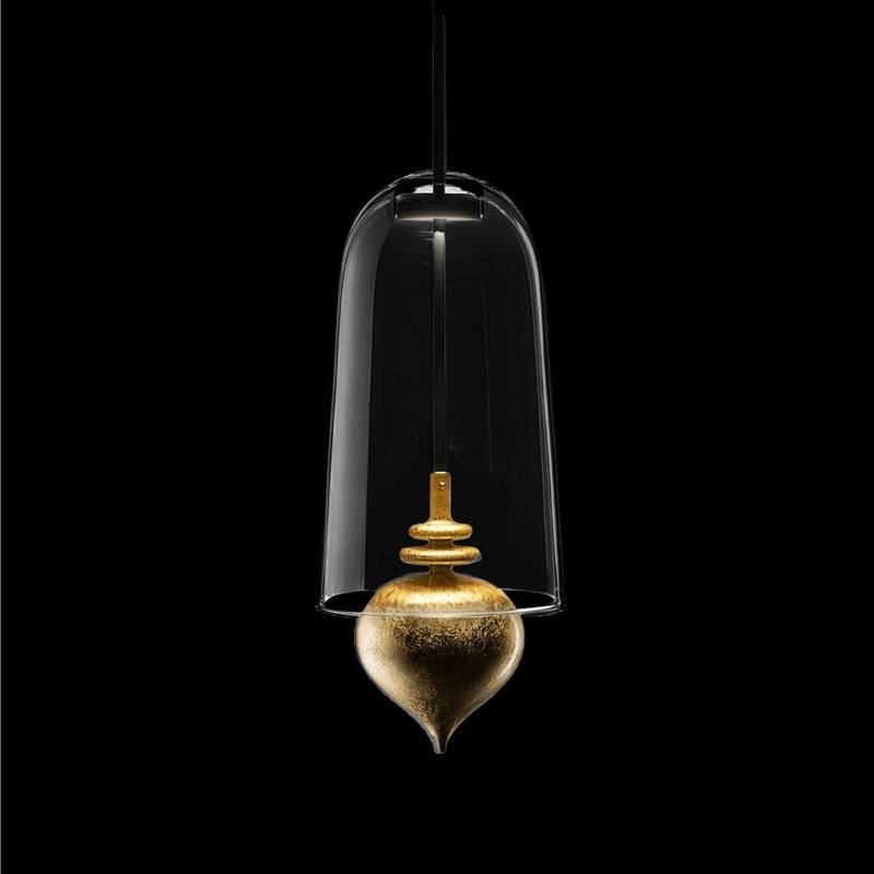 GHANTA SUSPENSION - clear/gold