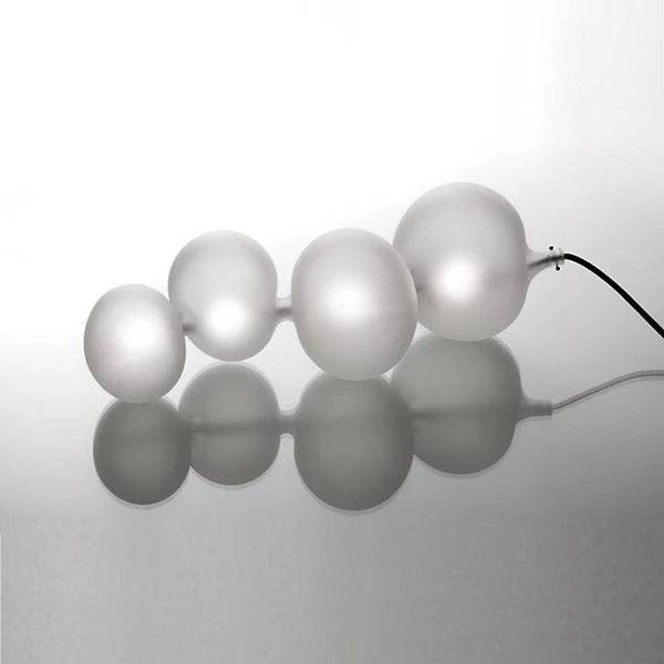 SERENDIPITY TABLE - Frosted hand blown glass