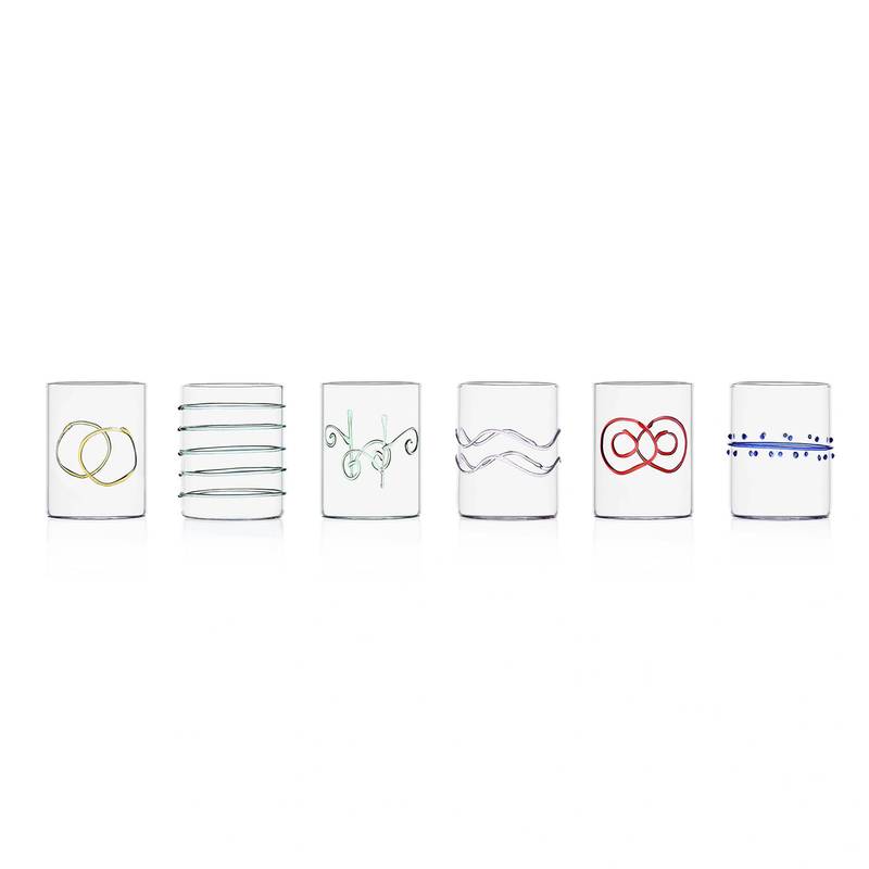 DECO ARLECCHINO - Set 6 pcs Water Assorted