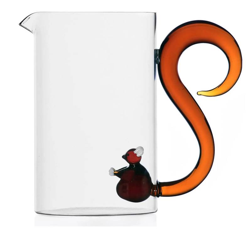 ANIMAL FARM Pitcher – Squirrel with Tail Handle