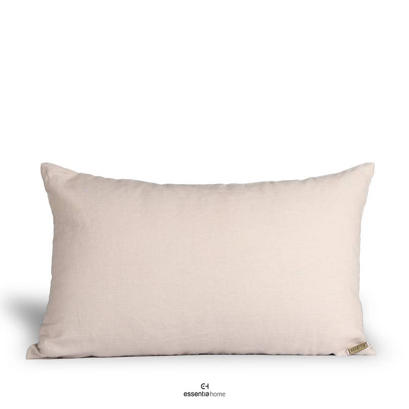 Refined Arch Motif Shadow Embroidery Cushion