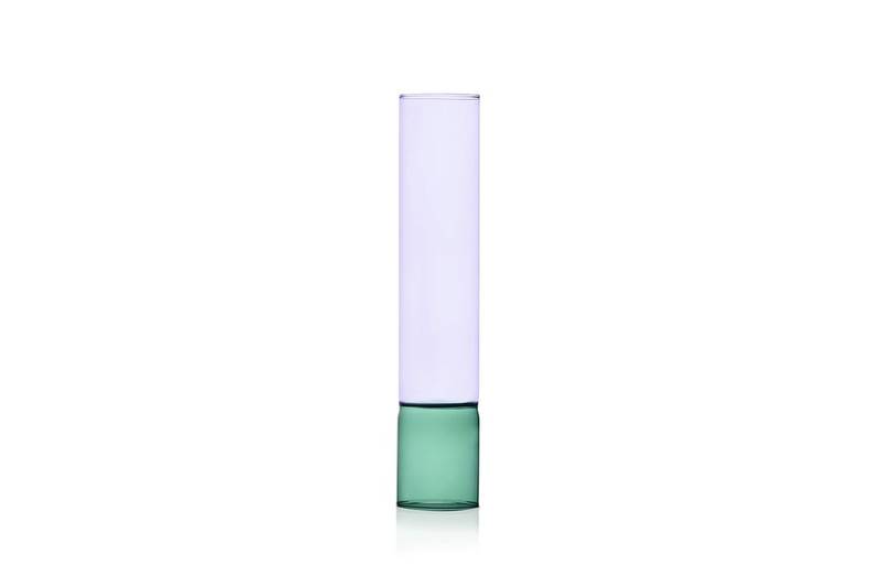 BAMBOO GROOVE-vase green cm 35