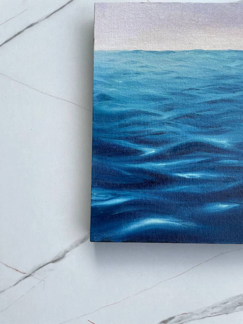 Ripples of the Blue - Original Oil Painting